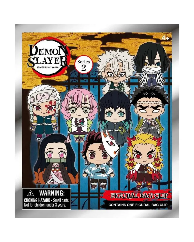 Bag Clips Demon Slayer - Kimetsu no Yaiba - Series 2 