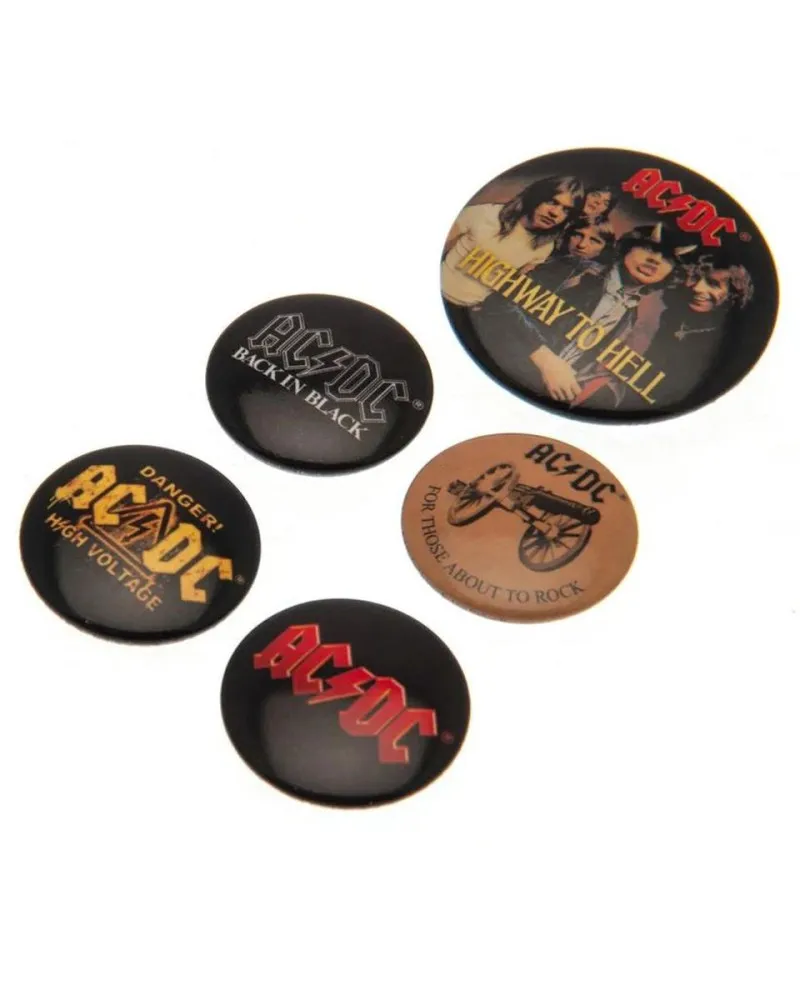 Bedževi AC/DC - Badge Pack 