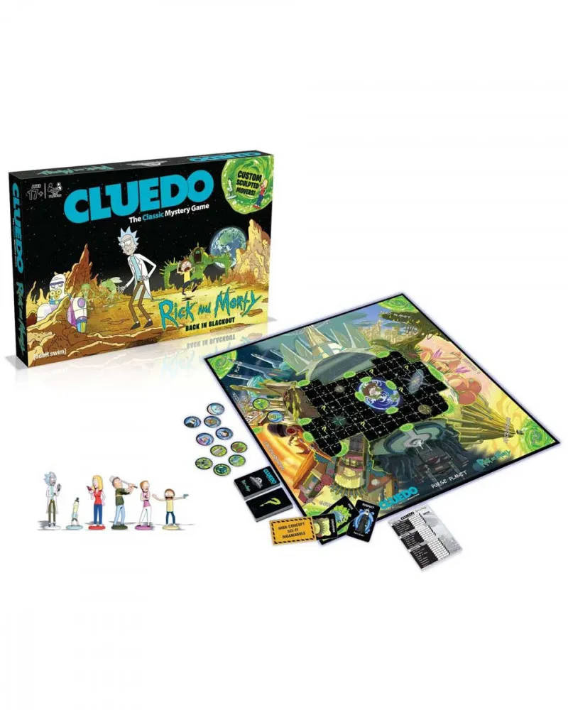 Društvena igra Cluedo Rick and Morty 