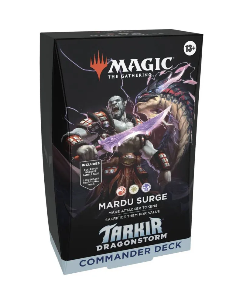 Društvena igra - Magic the Gathering - TCG Tarkir - Dragonstorm Commander Deck - Mardu Surge 