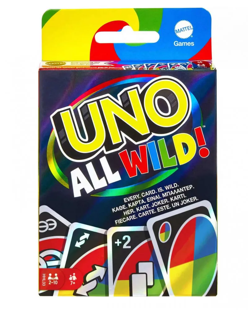 Društvena igra Mattel UNO - All Wild! - Card Game 