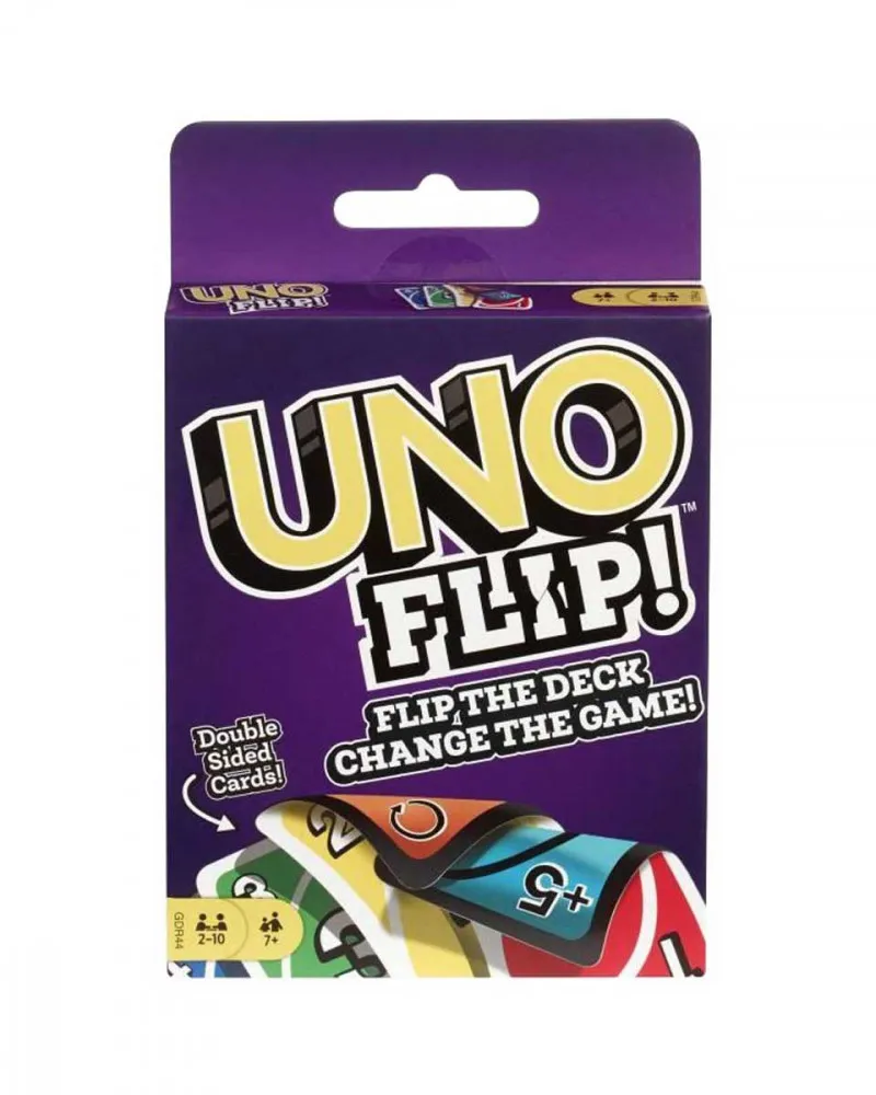 Board Game Mattel UNO - Flip! - Card Game 