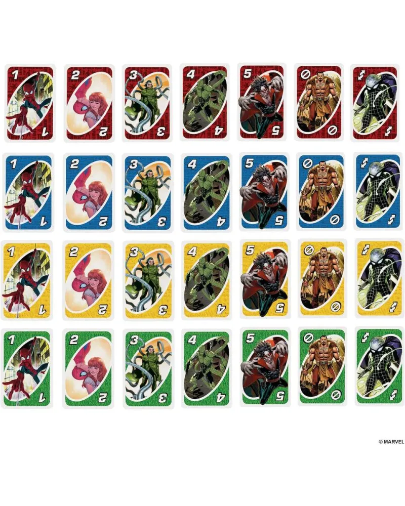 Društvena igra Mattel UNO - The Amazing Spiderman - Card Game 