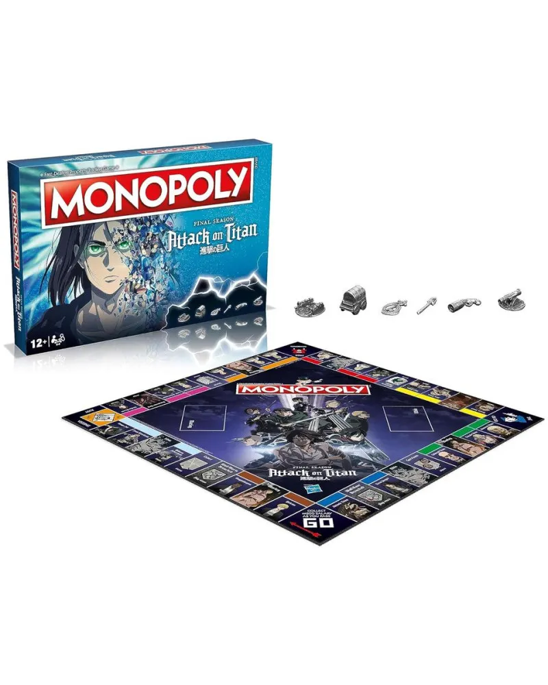 Društvena igra Monopoly - Attack on Titan - The Final Season 