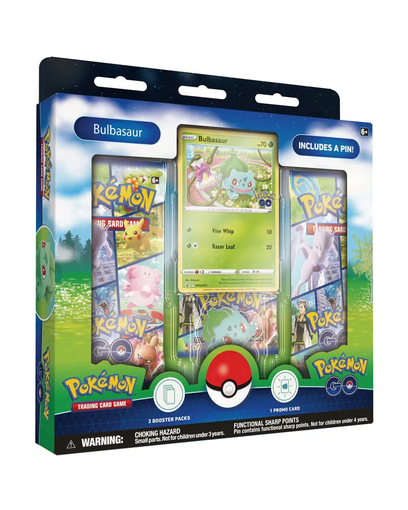 Board Game - Pokemon - TCG GO Pin Box - Bulbasaur 