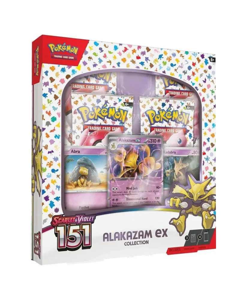 Društvena igra - Pokemon - TCG Scarlet & Violet - Alakazam ex Collection 