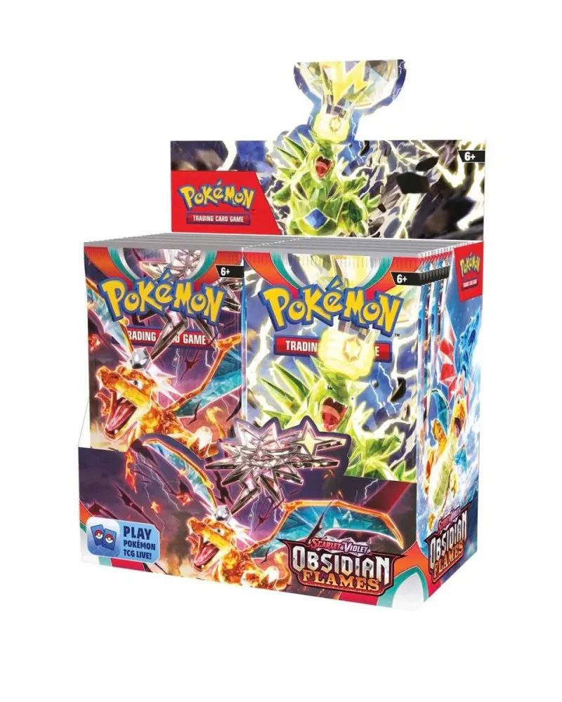 Board Game - Pokemon - TCG Scarlet & Violet - Obsidian Flames 