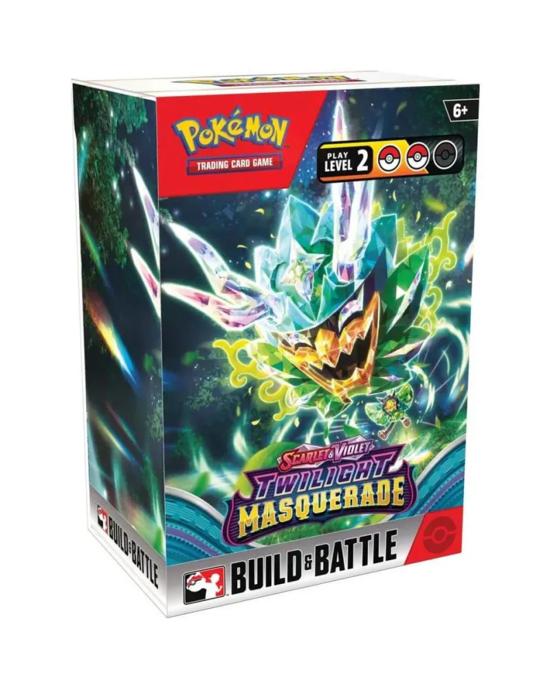 Društvena igra - Pokemon - TCG Scarlet & Violet - Twilight Masquerade - Build & Battle Box 