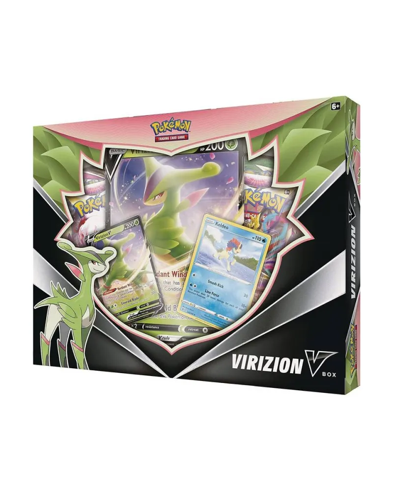 Društvena igra - Pokemon TCG - Virision V Box (4 Booster Pack) 