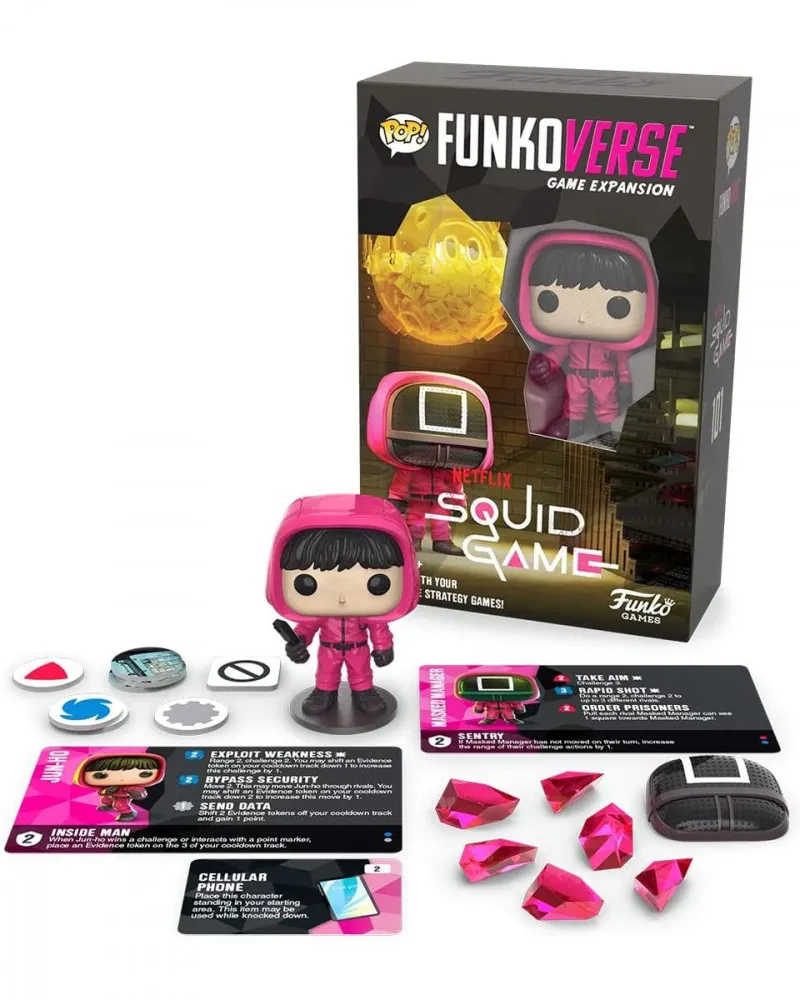 Društvena igra Squid Game - FunkoVerse Strategy Game 101 1-PAck Ekspanzija 