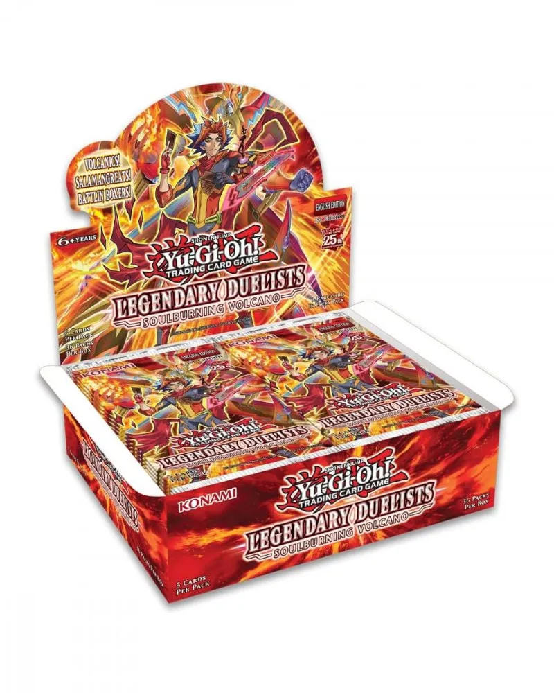 Board Game - Yu-Gi-Oh! - Legendary Duelists: Soulburning Volcano 