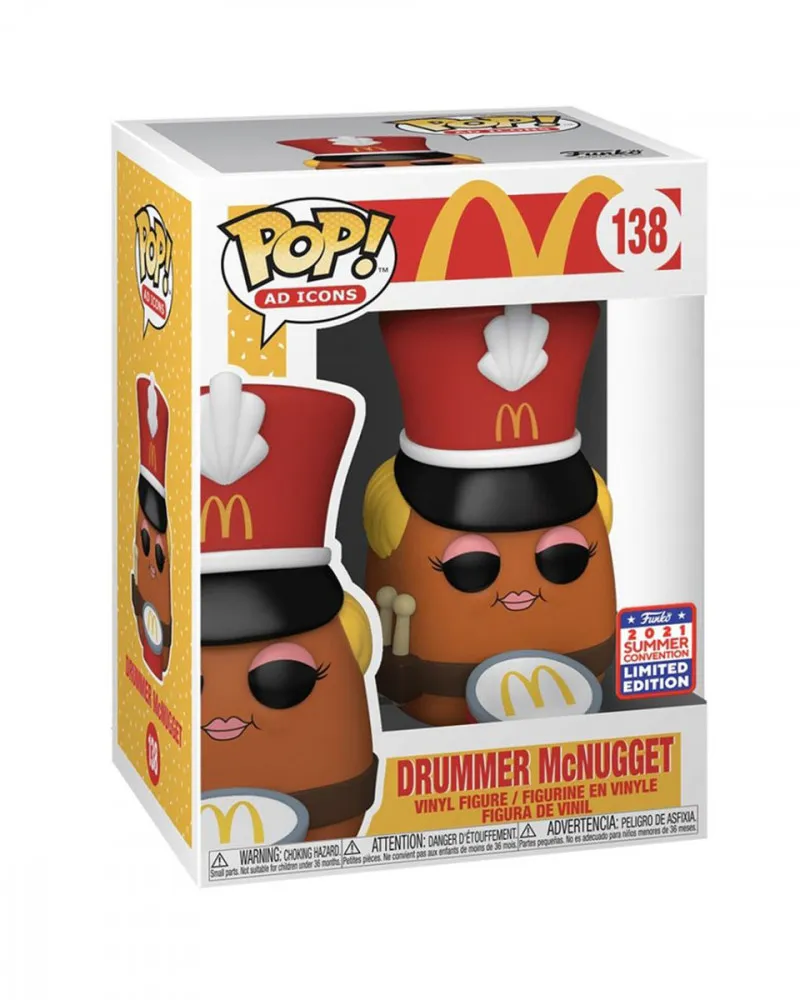 Bobble Figure AD Icons POP! - Drummer McNugget 