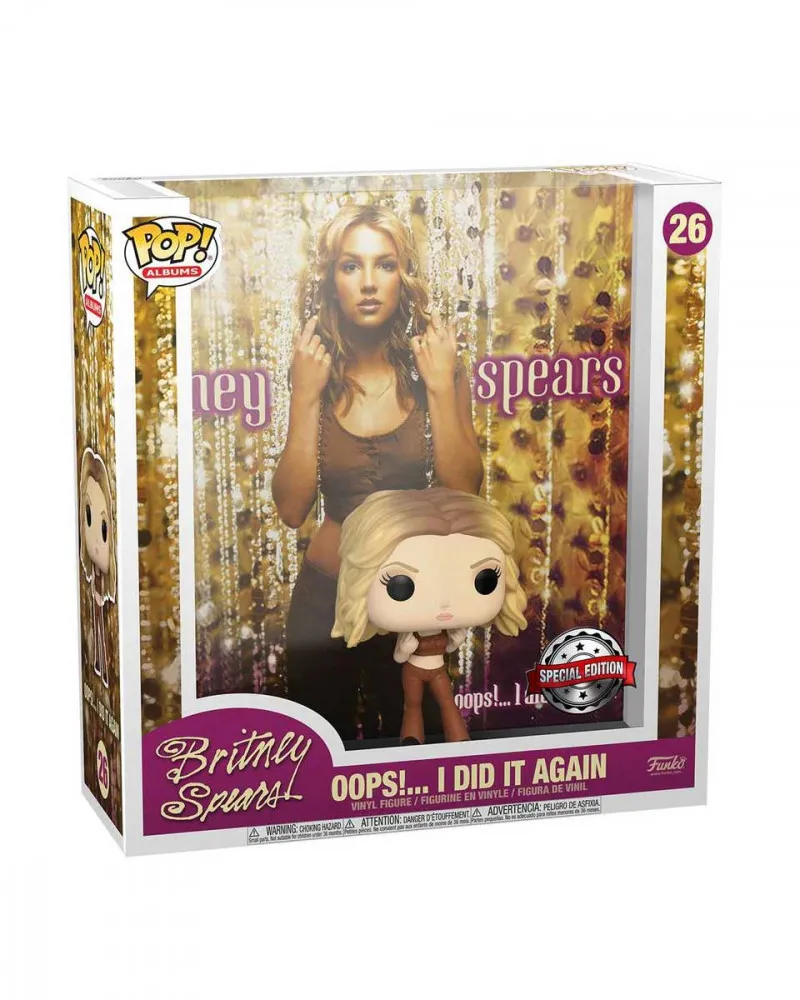 Bobble Figure Albums POP! - Britney Spears - Oops!... I Did It Again - Special Edition 
