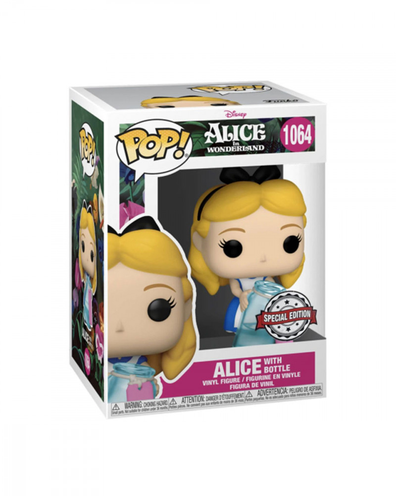 Bobble Figure Alice In Wonderland POP! - Alice With Bottle 