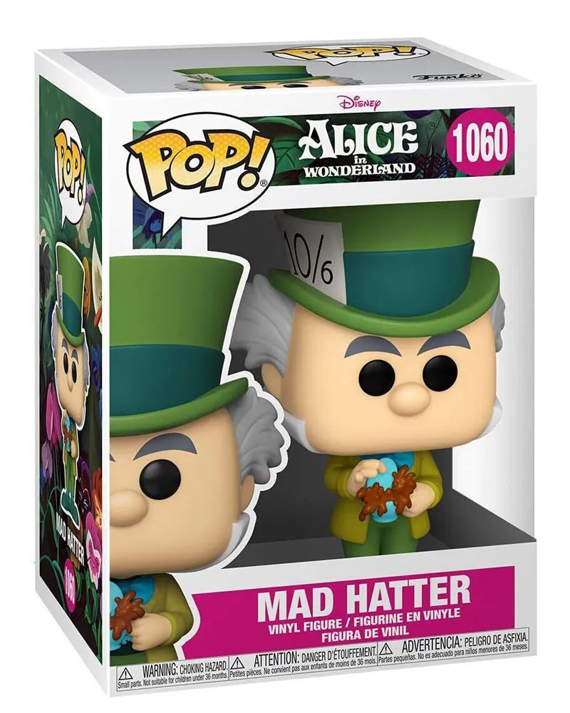 Bobble Figure Alice In Wonderland POP! - Mad Hatter 