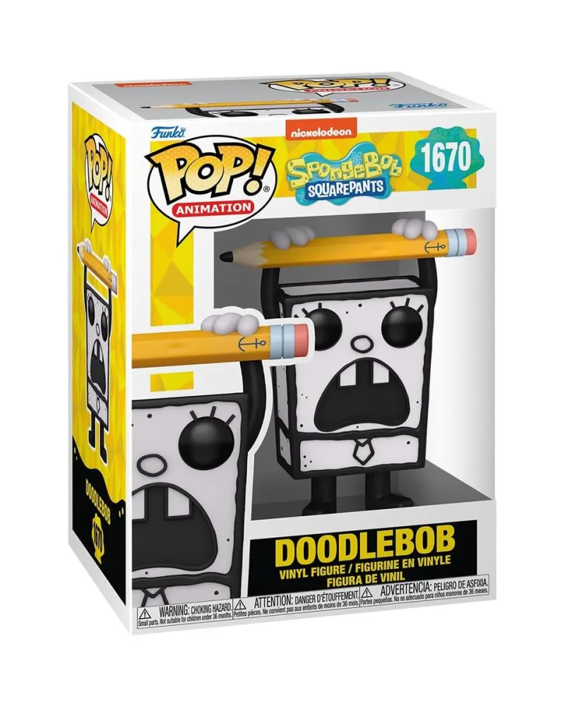 Bobble Figure Animation - SpongeBob Squarepants POP! - Doodlebob 