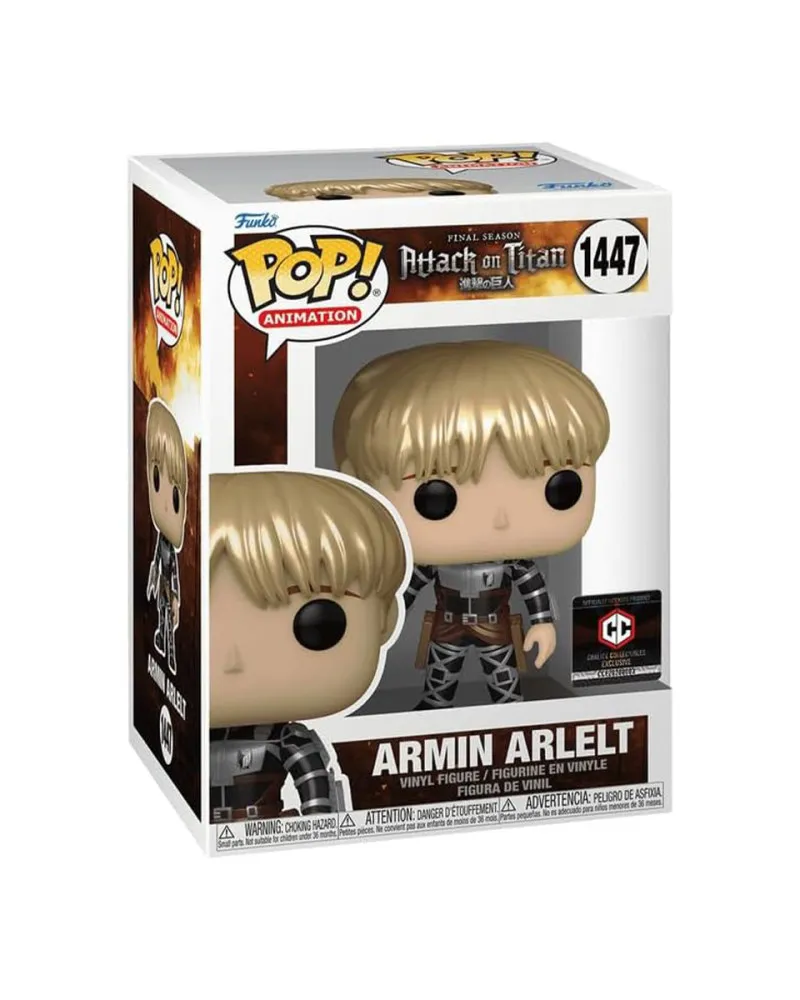 Bobble Figure Anime - Attack on Titan POP! - Armin Arlelt - Special Edition 