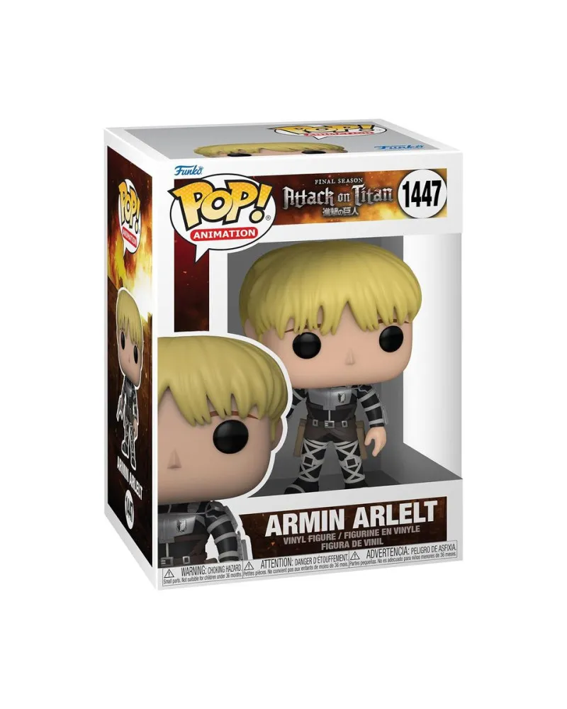 Bobble Figure Anime - Attack on Titan POP! - Armin Arlelt 