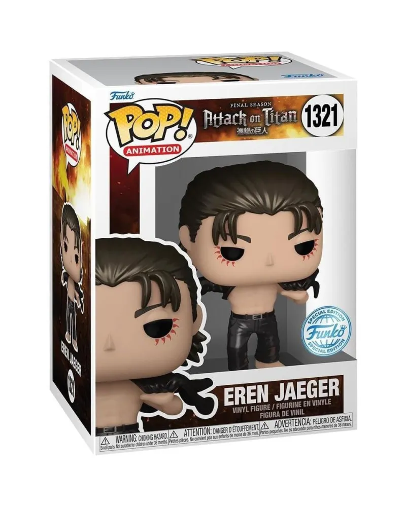 Bobble Figure Anime Attack on Titan POP! Eren Jaeger Special