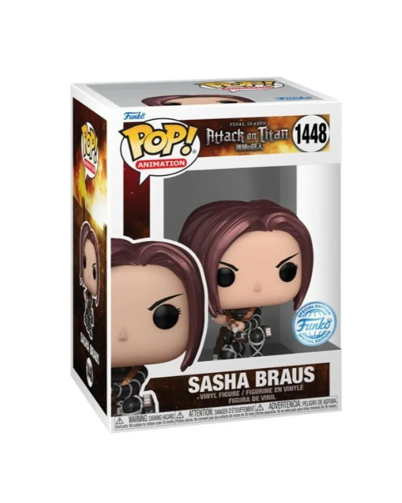 Bobble Figure Anime - Attack on Titan POP! - Sasha Braus - Special Edition 
