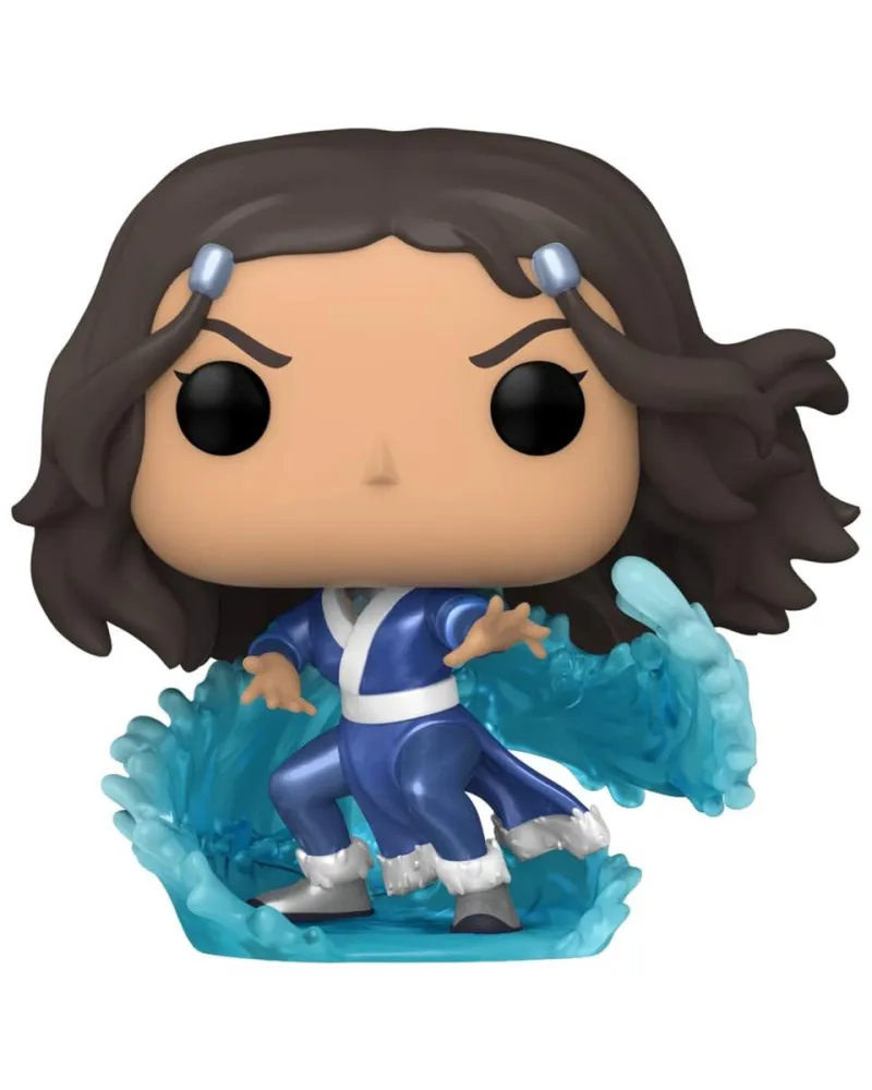 Bobble Figure Anime - Avatar The Last Airbender POP! - Katara (Metallic) - Glows in the Dark 
