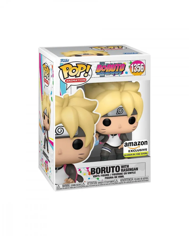 Bobble Figure Anime - Boruto - Naruto Next Generation POP! - Boruto with Rasengan - Glows in the Dark 