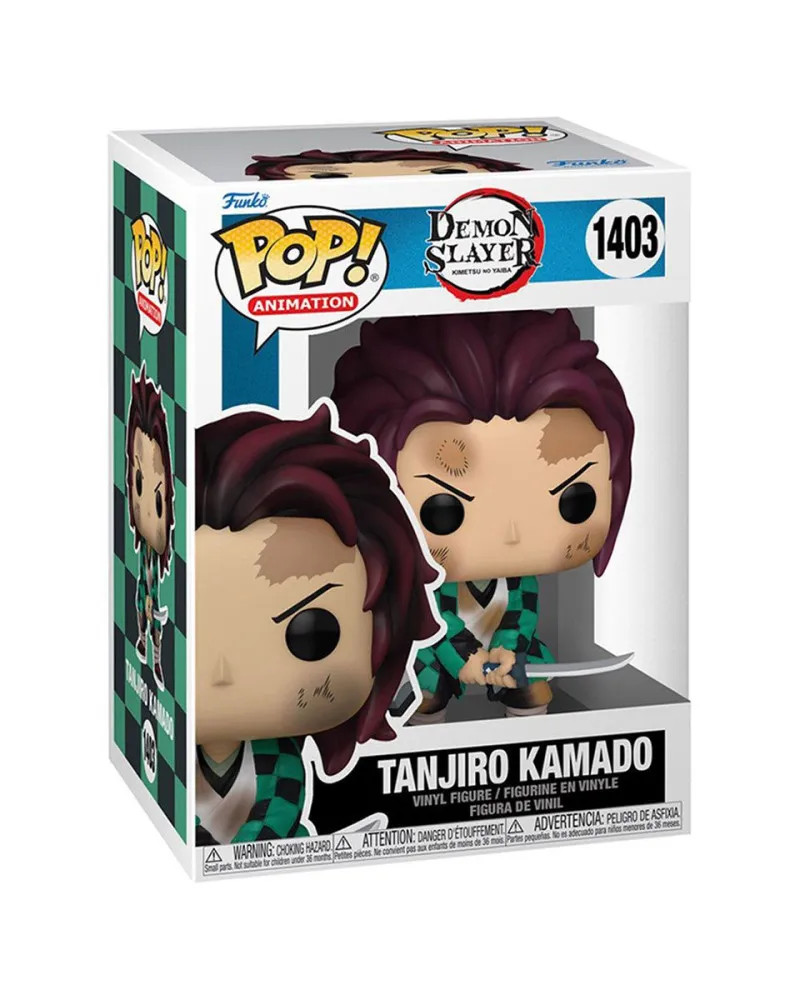 Bobble Figure Anime - Demon Slayer Kimetsu no Yaiba POP! - Tanjiro Kamado (Training) 