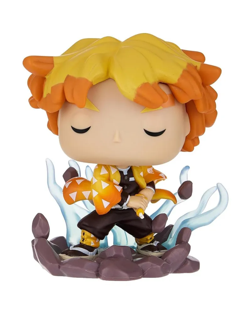 Bobble Figure Anime - Demon Slayer Kimetsu no Yaiba POP! - Zenitsu Agatsuma (Transforming) 