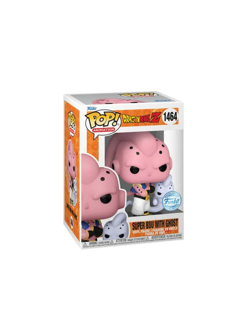 Bobble Figure Anime - Dragon Ball Z POP! - Super Buu with Ghost 
