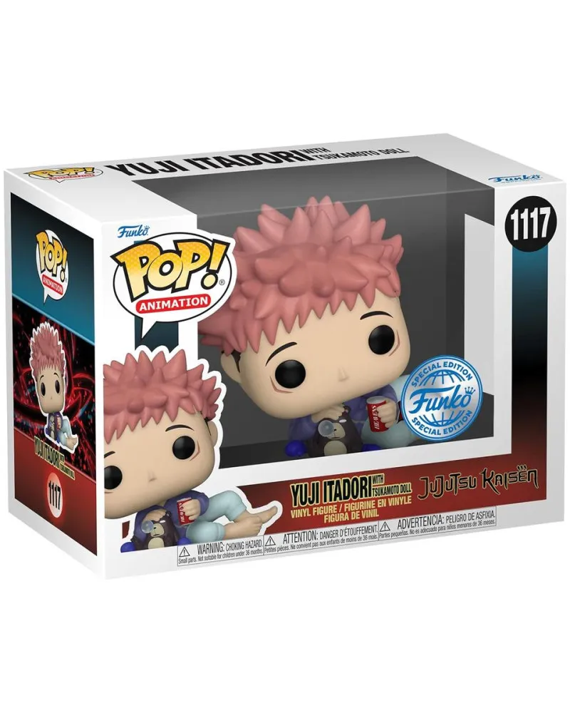 Bobble Figure Anime - Jujutsu Kaisen POP! - Itadori with Tsukamoto Doll - Special Edition 