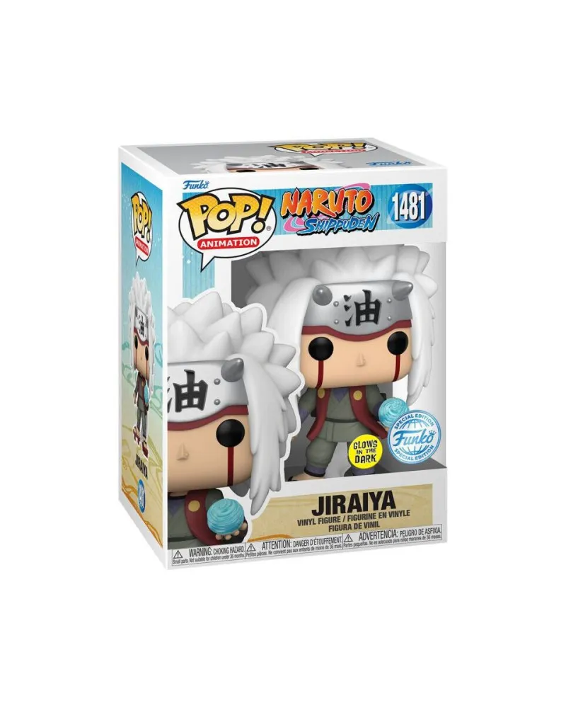 Bobble Figure Anime - Naruto Shippuden POP! - Jiraiya - Glows in the Dark 