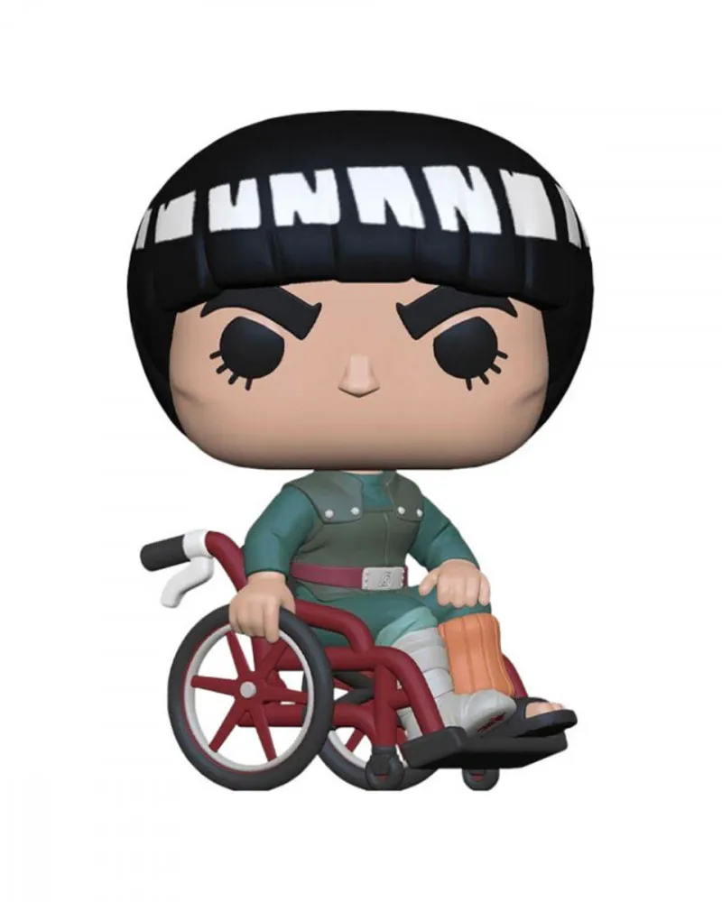 Bobble Figure Anime - Naruto Shippuden POP! - Might Guy (White Chrome) 