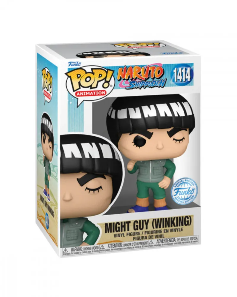 Bobble Figure Anime - Naruto Shippuden POP! - Might Guy (Winking) - Special Edition 