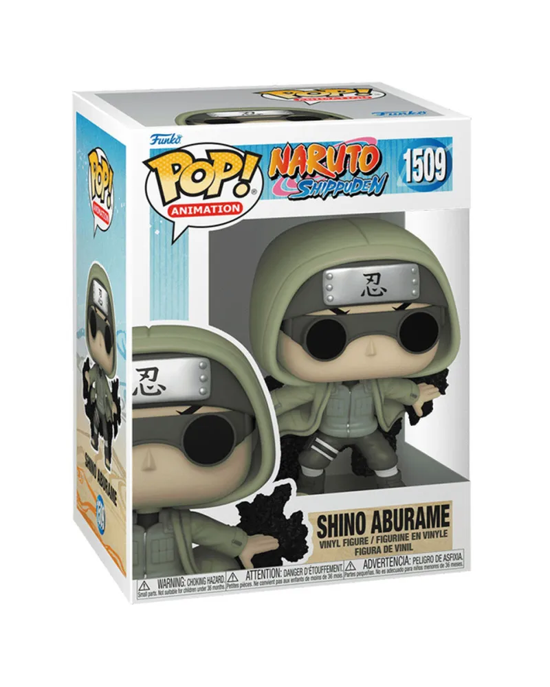 Bobble Figure Anime - Naruto Shippuden POP! - Shino Aburame 