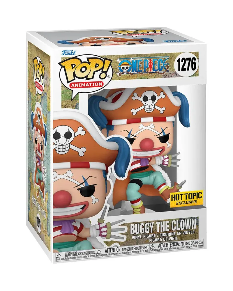 Bobble Figure Anime - One Piece POP! - Buggy the Clown 