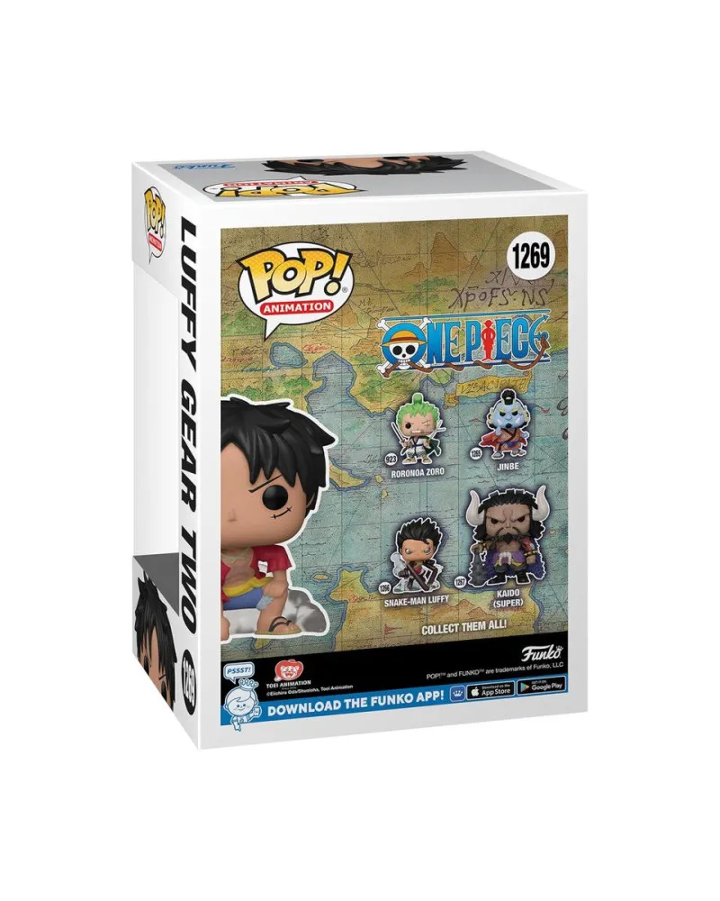 Bobble Figure Anime - One Piece POP! - Luffy Gear Two - Special Edition 