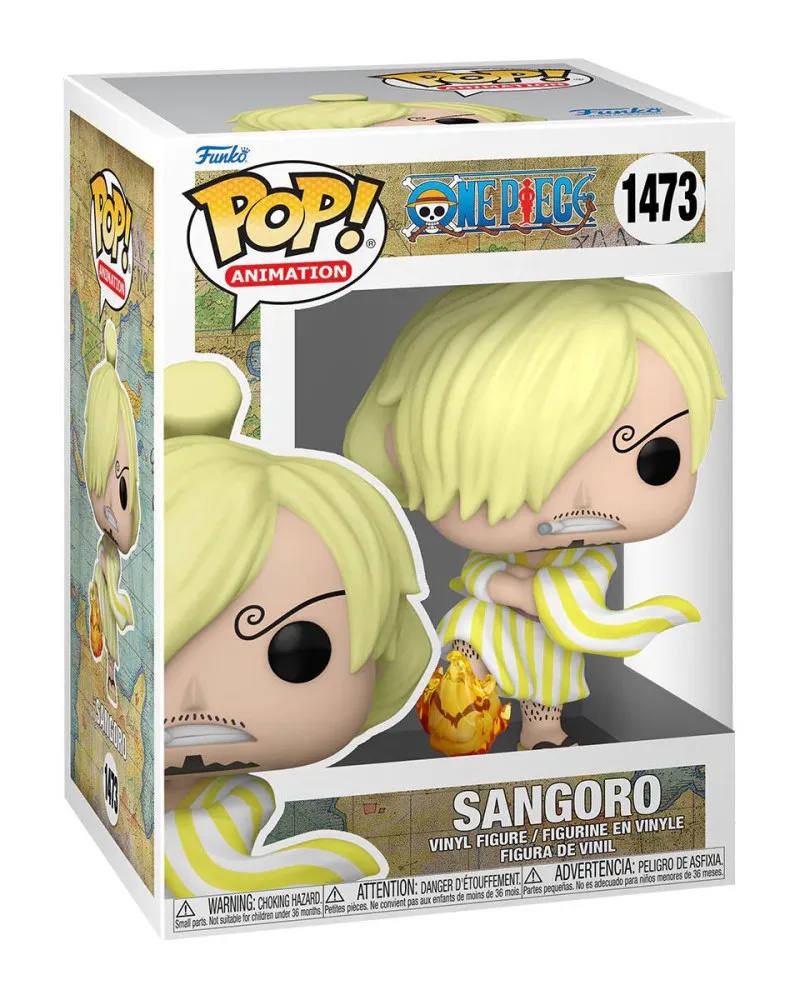 Bobble Figure Anime - One Piece POP! - Sangoro 