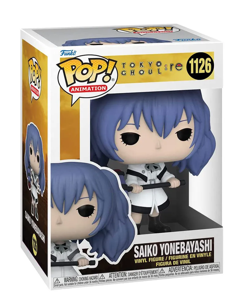 Bobble Figure Anime - Tokyo Ghoul POP! - Saiko Yonebayashi 