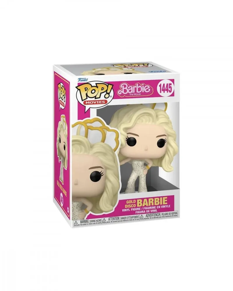 Bobble Figure Barbie The Movie POP! - Gold Disco Barbie 