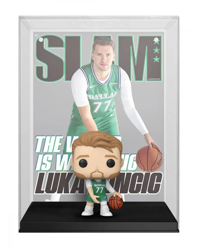 Bobble Figure Basketball NBA - Dallas Mavericks POP! Magazine Covers - Slam - Luka Dončić 