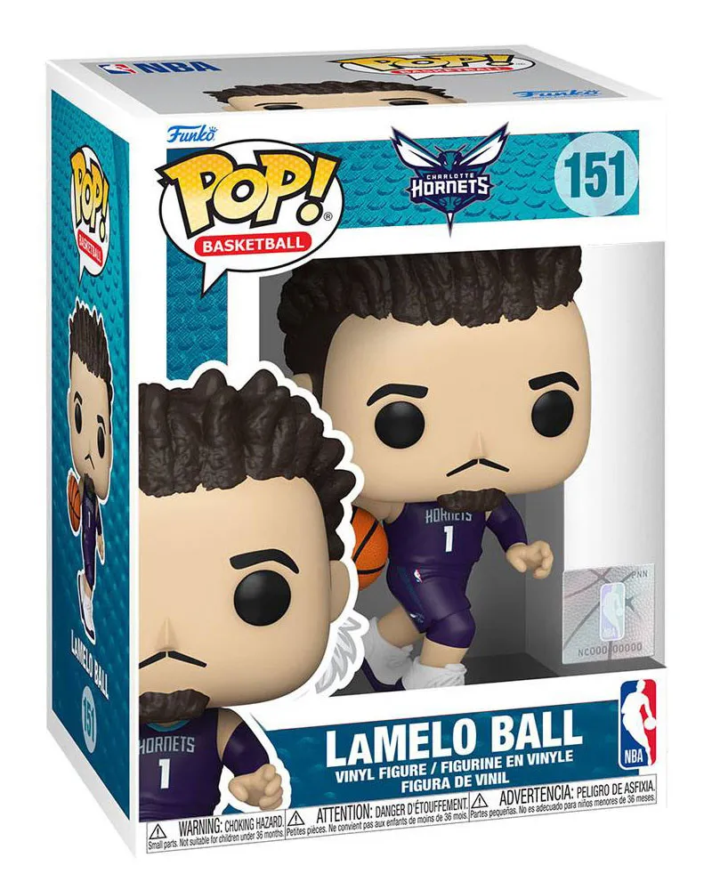 Bobble Figure Basketball NBA Hornets POP! - LaMelo Ball 