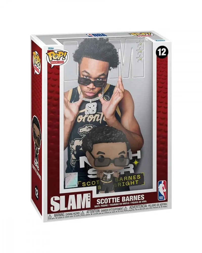 Bobble Figure Basketball NBA - Toronto Raptors POP! Magazine Covers - Slam - Scottie Barnes 