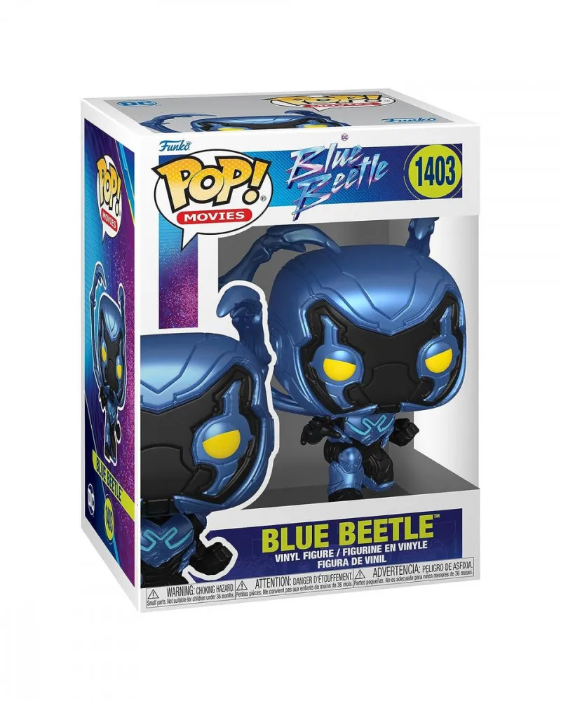 Bobble Figure Blue Beetle POP! - Blue Beetle 
