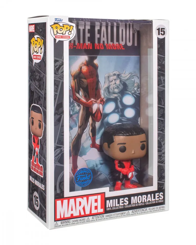 Bobble Figure Comic Covers POP! - Spider-Man - Miles Morales - Special Edition 