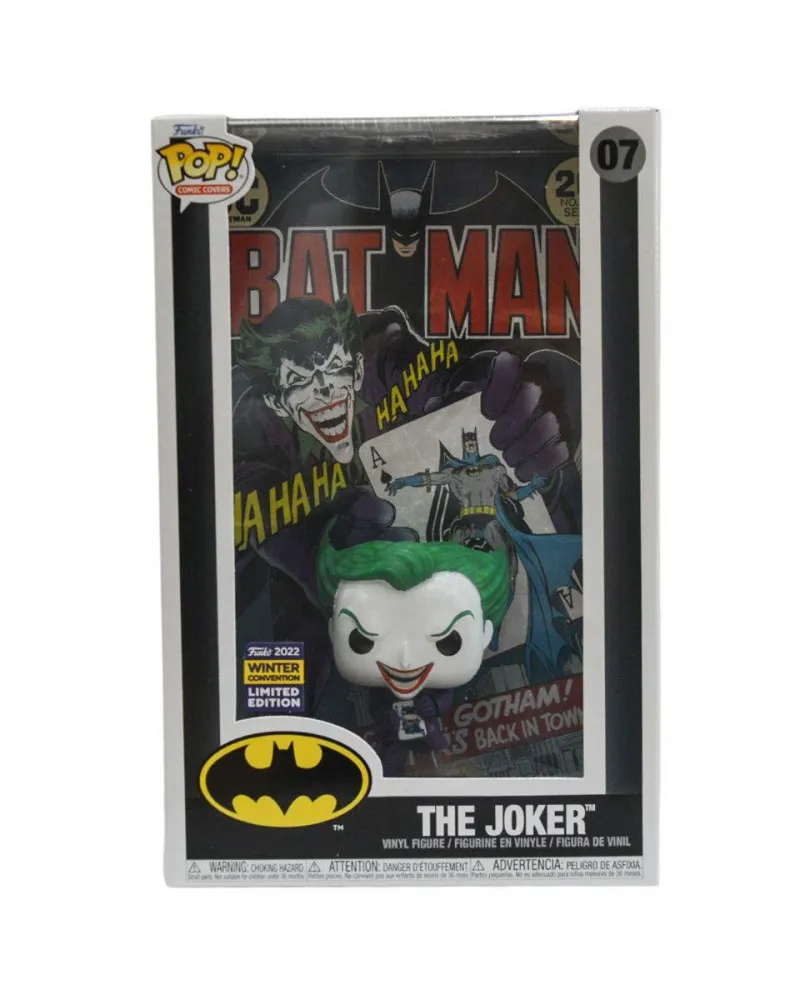 Bobble Figure Comic Covers POP! - DC Comics - Batman - The Joker - Limited Edition 