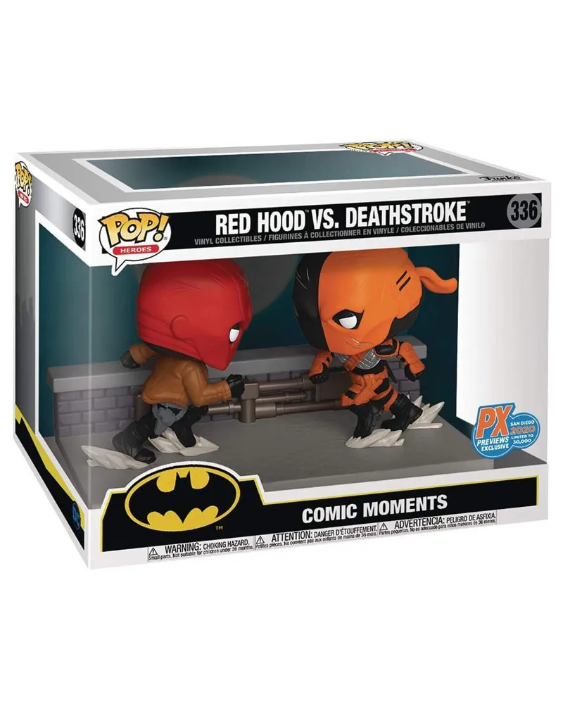 Bobble Figure DC - DC Heroes POP! - Red Hood vs Deathstroke 