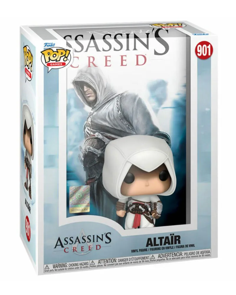 Bobble Figure Games - Assassin's Creed POP! Covers - Altair 