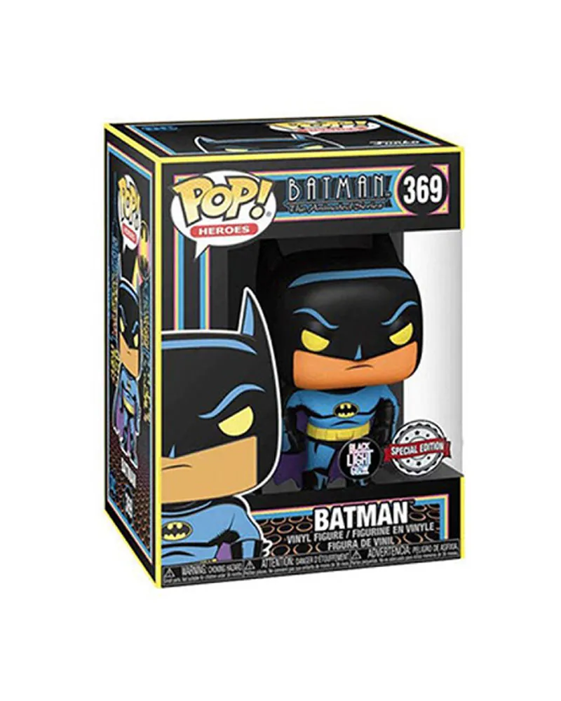 Bobble Figure DC - Batman - The Animated Series POP! - Batman (Black Light) - Special Edition 