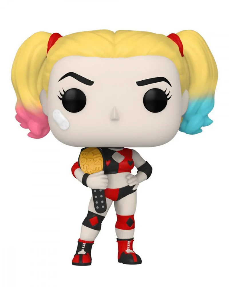 Bobble Figure DC - Harley Quinn POP! - Harley Quinn with Belt - Special Edition 