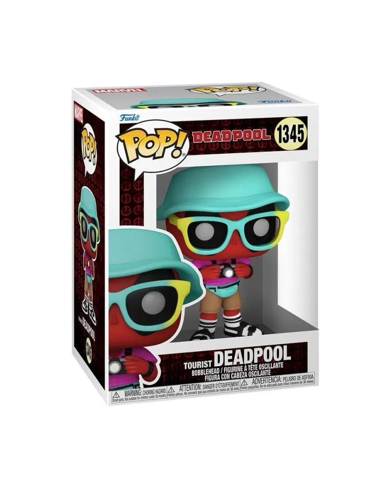 Bobble Figure Marvel - Deadpool POP! - Tourist Deadpool 